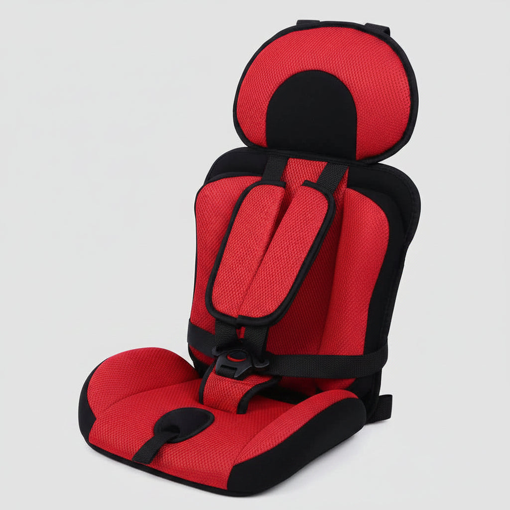 Travel Buddy Compact Car Seat Adjustable Harness For Comfortable Travel With Kids