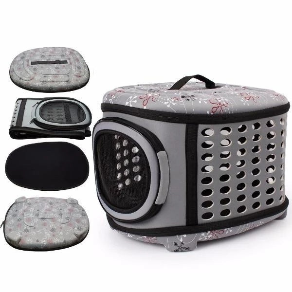 Travel Companion Large Cat Carrier With Sturdy Construction And Cozy Interior