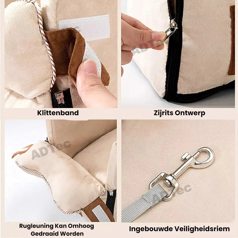Travel Companion: Cozy Portable Bed For Tiny Dogs On The Go