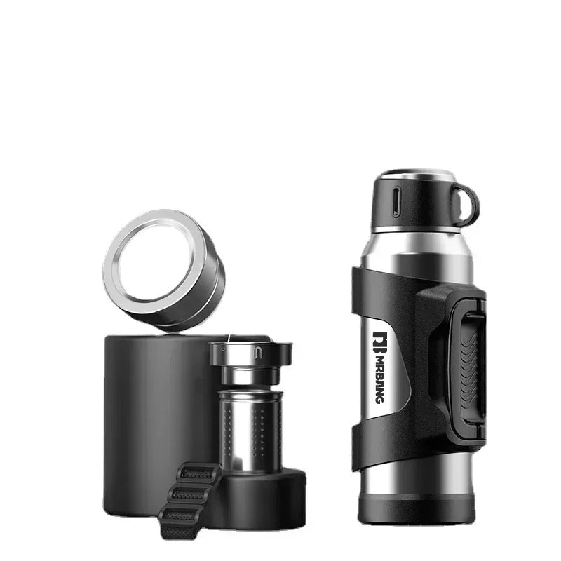Travel Thermos Bottle For Hot And Cold Beverages On The Go