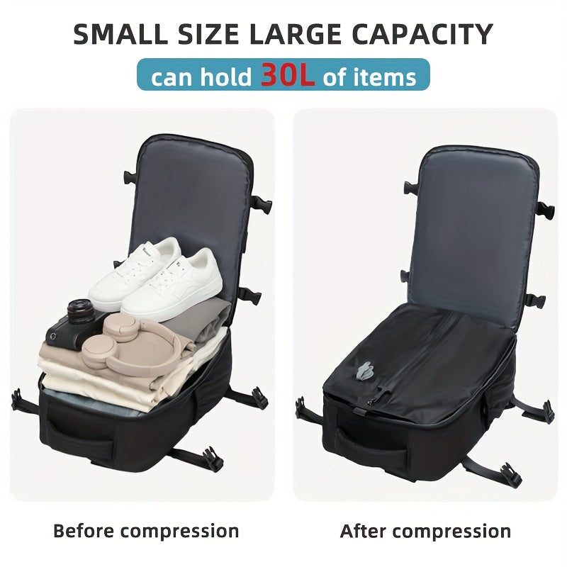 Durable Vacuum Backpack For Space Saving Travel Packing, Organized