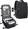 Traveler's Companion Durable Outdoor Backpack With USB Port And Water-Resistant Design