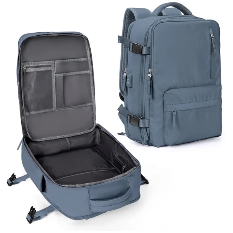 Travelliva Anti-Theft Features Women’s Travel Backpack With USB Port And Waterproof Design