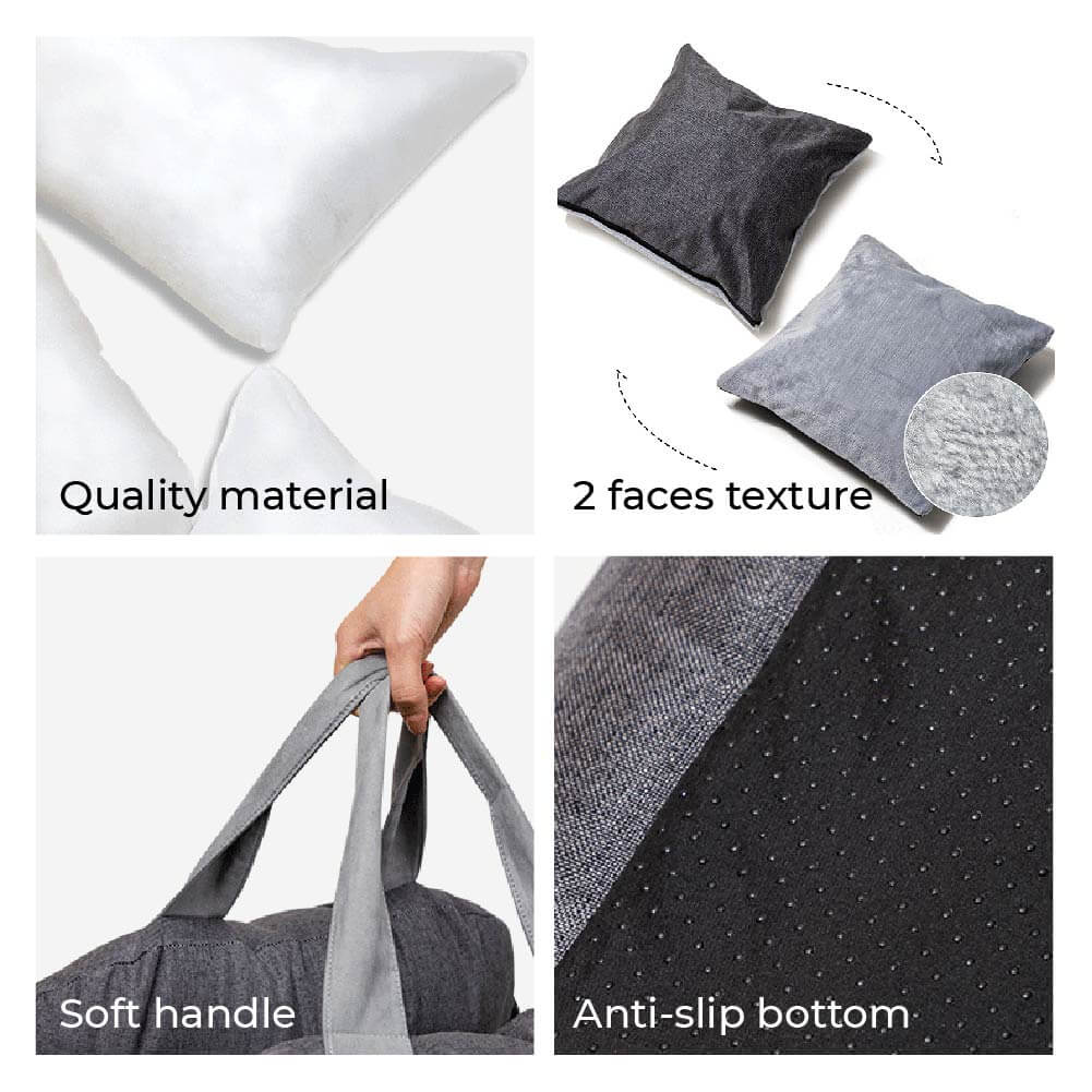 Travelpup Seat Bed For Cars With Adjustable Straps
