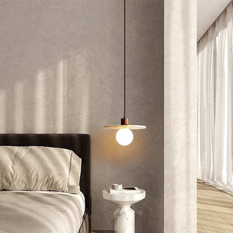 Solena Travertine Pendant Lighting For Modern Homes