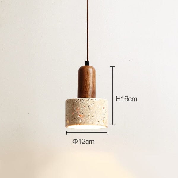 Solena Travertine Pendant Lighting For Modern Homes