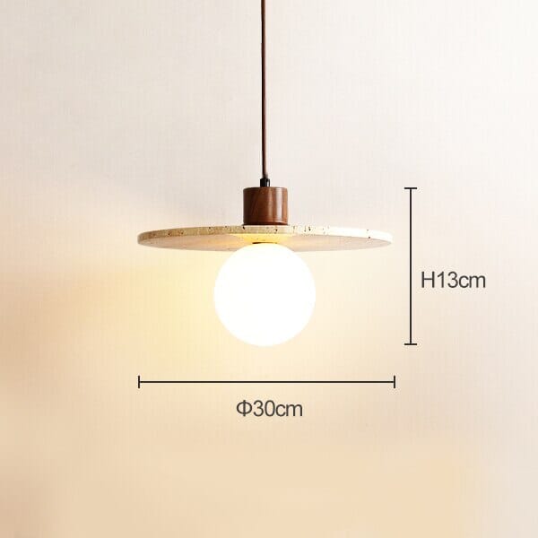 Solena Travertine Pendant Lighting For Modern Homes