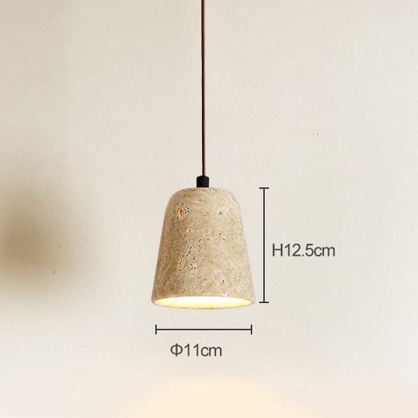 Solena Travertine Pendant Lighting For Modern Homes