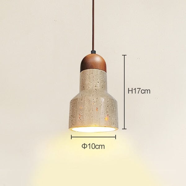 Solena Travertine Pendant Lighting For Modern Homes