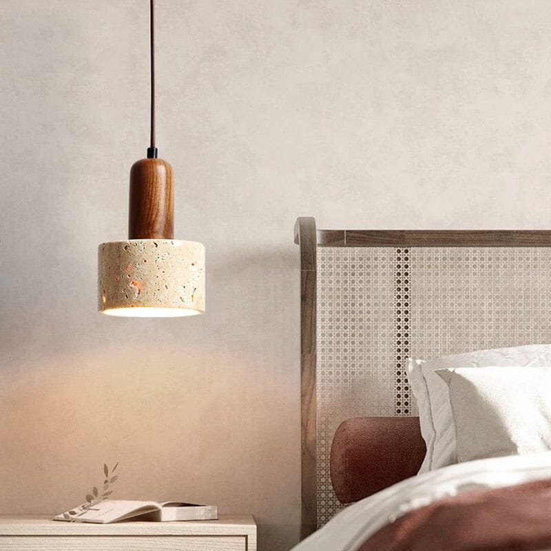 Solena Travertine Pendant Lighting For Modern Homes