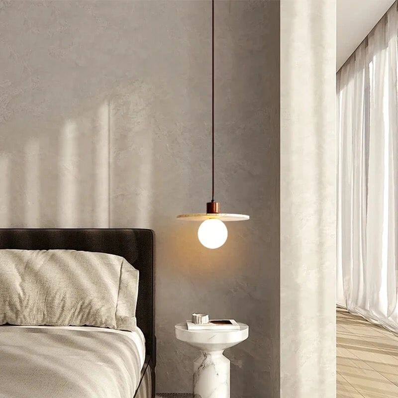 Solena Travertine Pendant Lighting For Modern Homes
