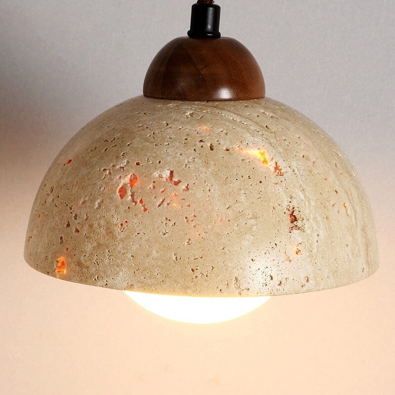 Solena Travertine Pendant Lighting For Modern Homes