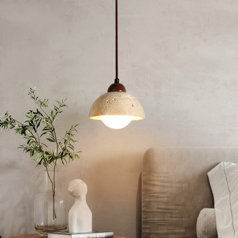 Solena Travertine Pendant Lighting For Modern Homes