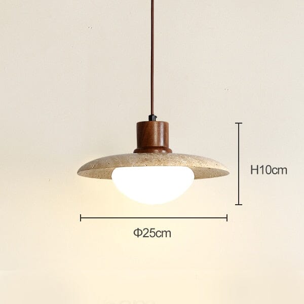 Solena Travertine Pendant Lighting For Modern Homes
