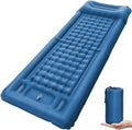 TrekBreeze Ultralight Self-Inflating Camping Pad With Built-In Foot Pump Waterproof