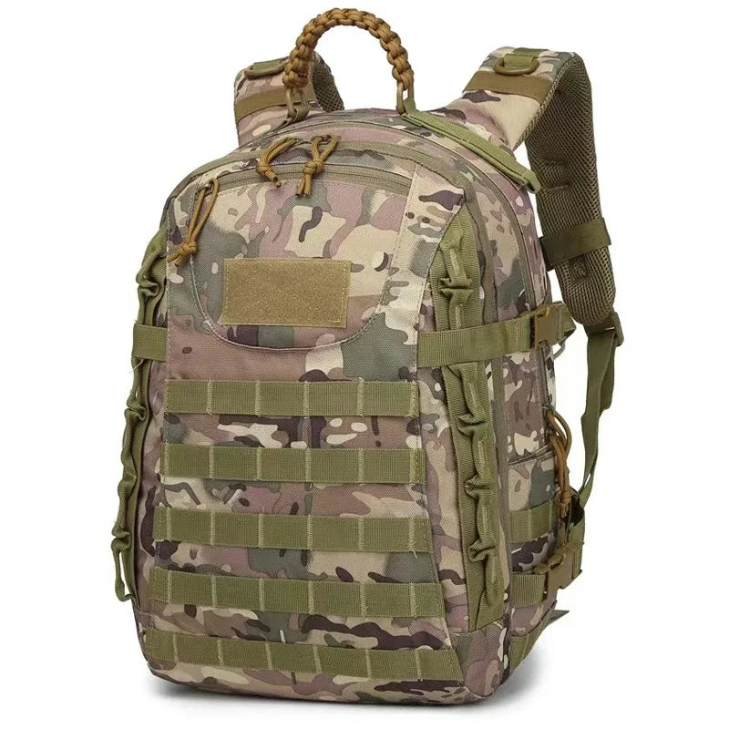 TrekNexus 35L Tactical Backpack With MOLLE System And Waterproof Design