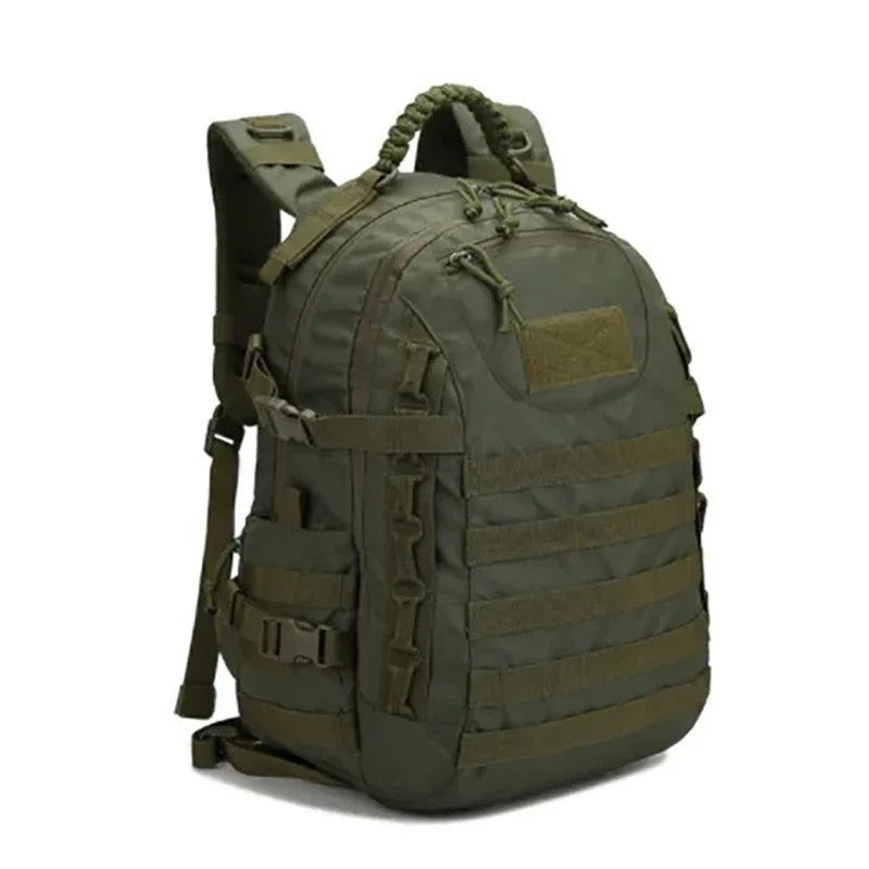TrekNexus 35L Tactical Backpack With MOLLE System And Waterproof Design