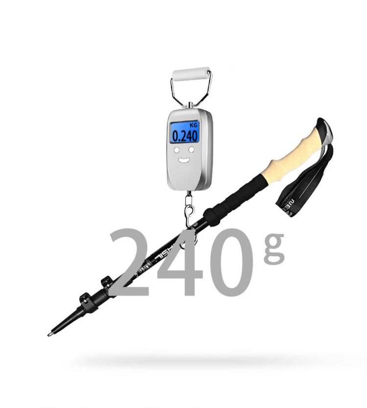 Trekking Essentials Hiking Poles With Anti-Shock System And Ergonomic Cork Grip
