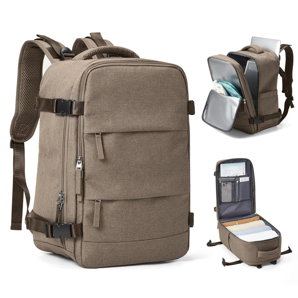 Trekvora Travel Backpack With Waterproof Design And Laptop Compartment For Active Use