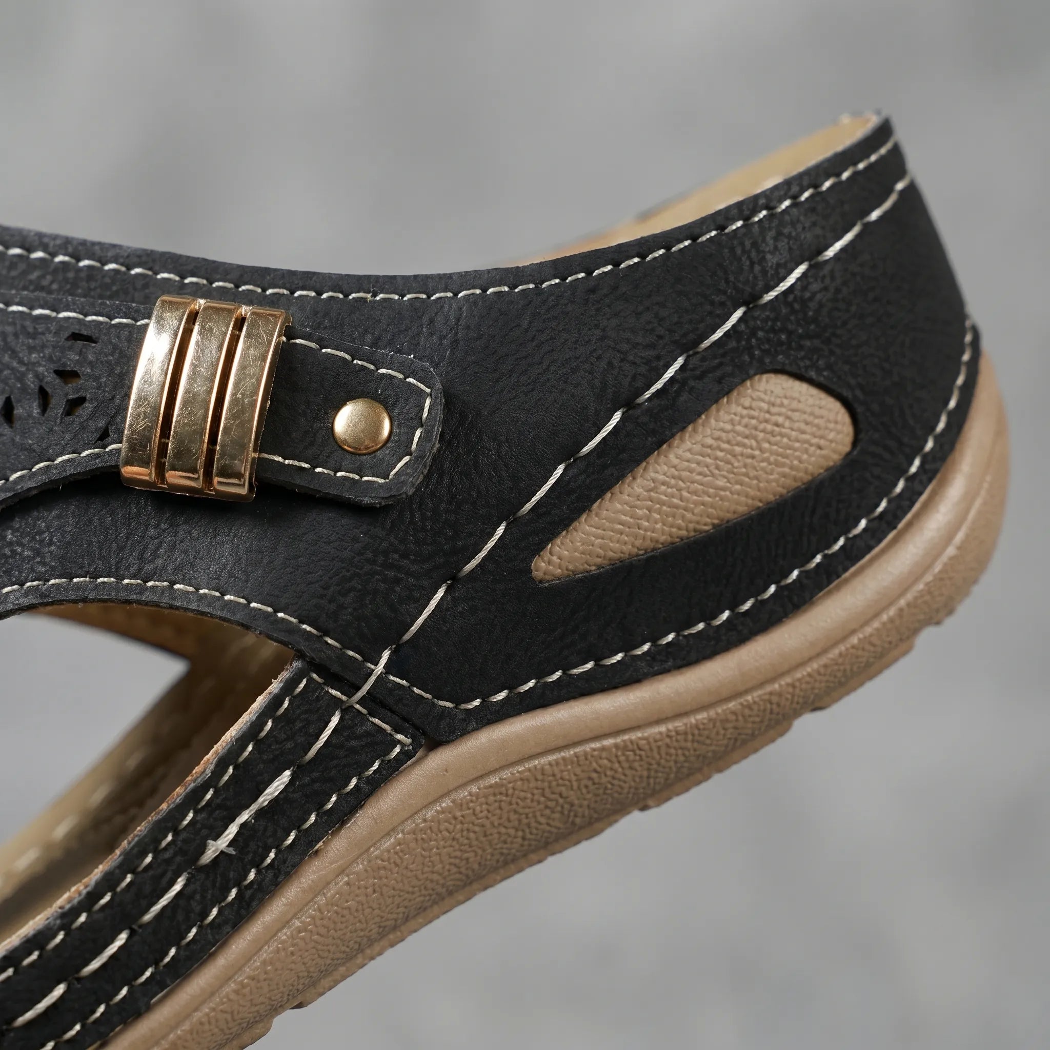 Casual Slip-On Wedge Sandals -  Quick Everyday Dressing - Ormexis