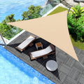 TriBlocker Outdoor Shade Sail With Waterproof Construction And UV Protection