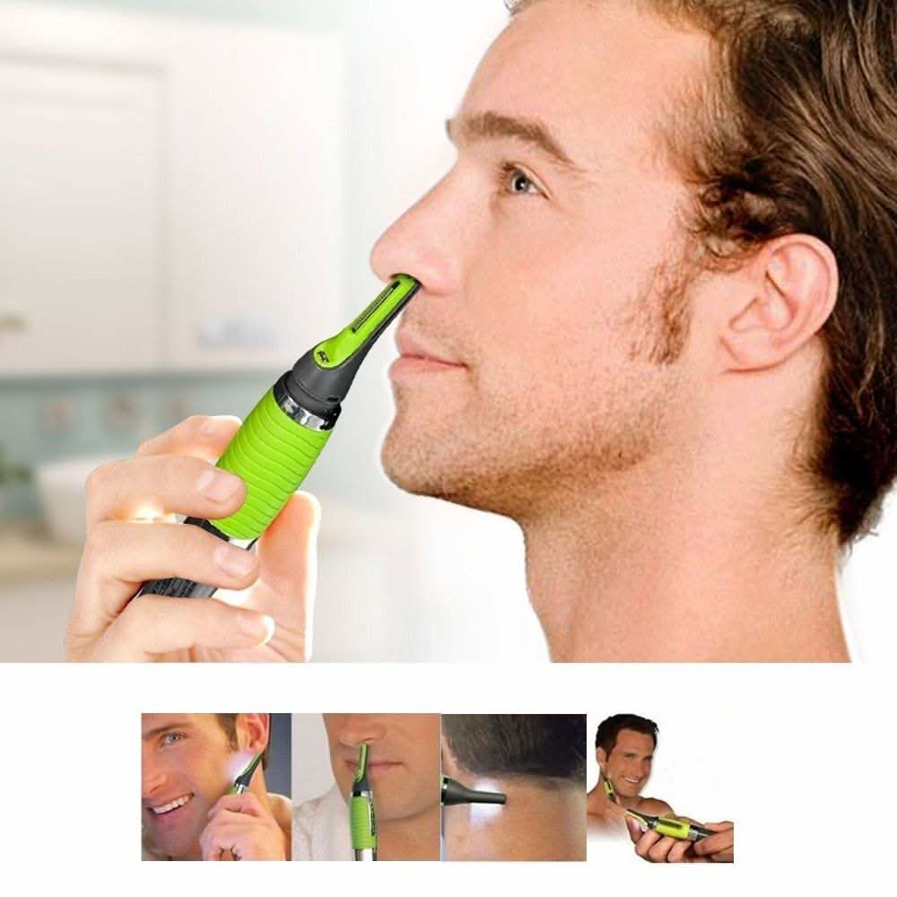 Trimmaster Nose Hair Trimmer LED Light Gentle Grooming