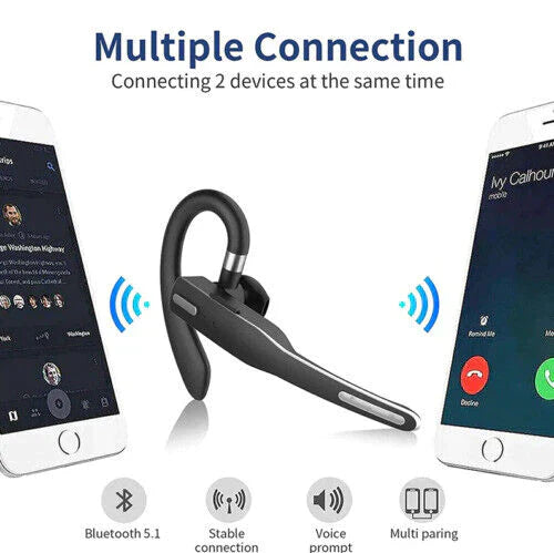 TruCall Bluetooth Headset With Noise Cancelling And Up To 25 Hours Talk Time