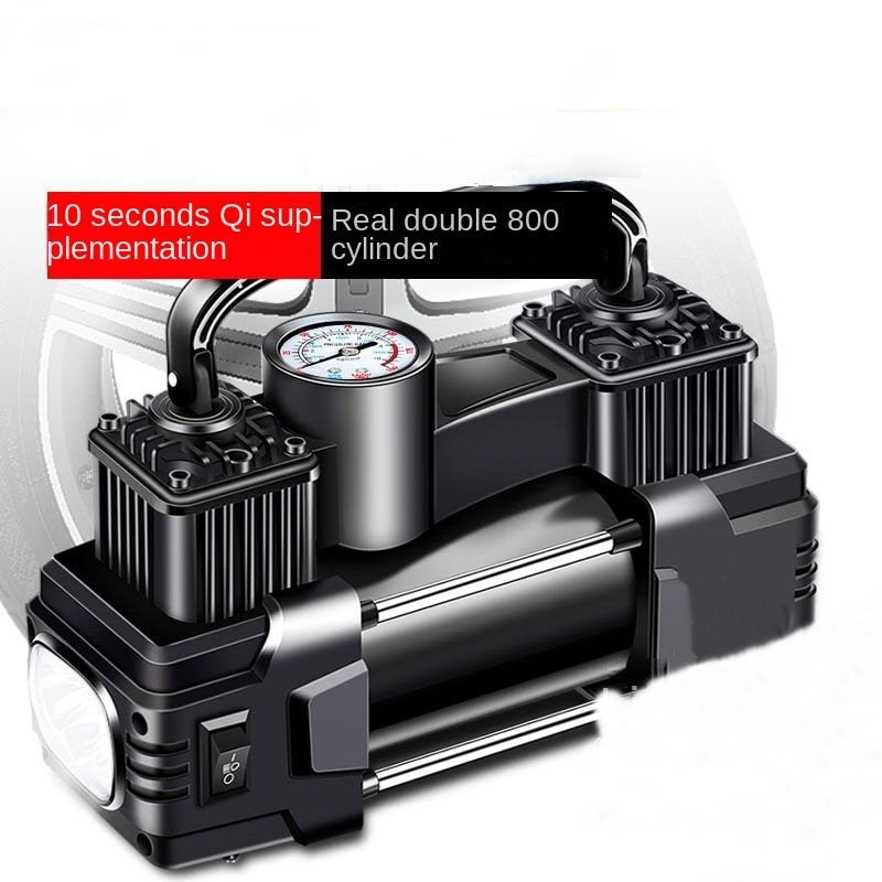 Turbo Charge Compact Air Pump With High Pressure For Tires And Other Inflatables