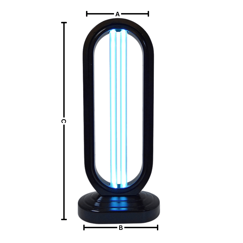 NovaGuard Compact UV-C Sterilization Lamp For Home Use Kills Bed Bugs And Bacteria