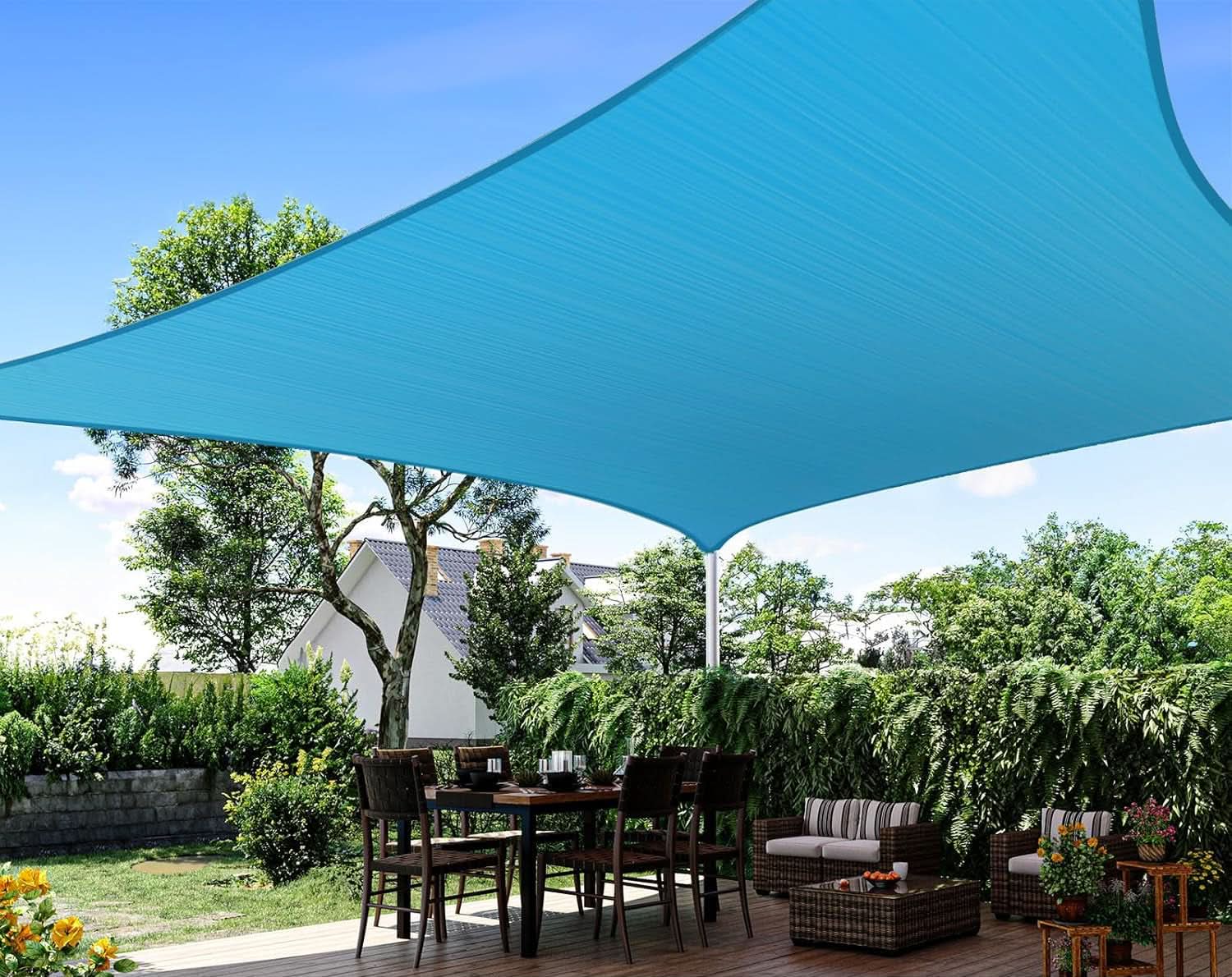 Shade Sail With UV Protection For Stylish Outdoor Comfort