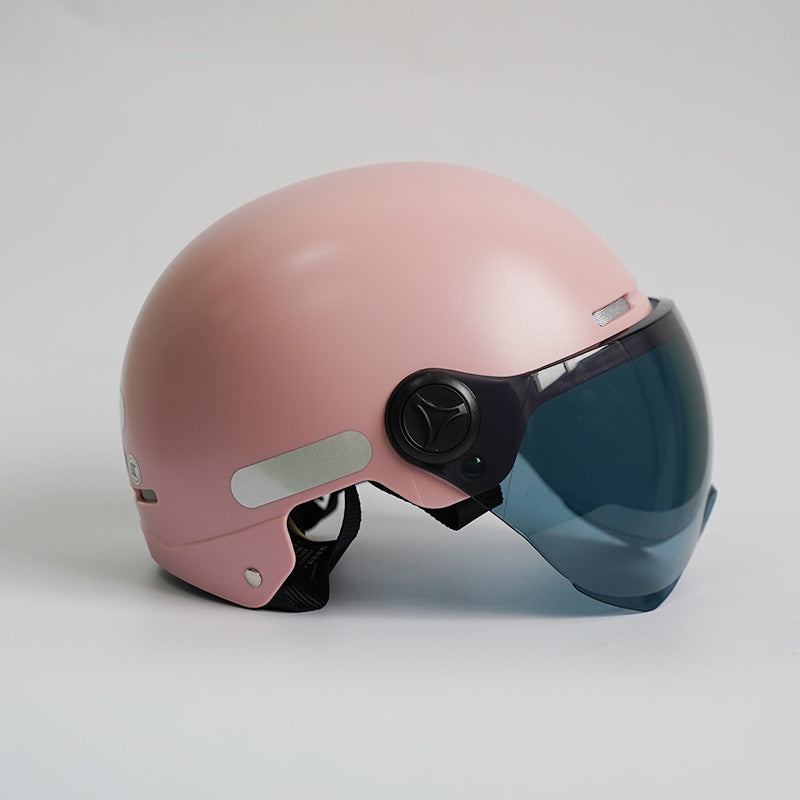 Ultimate Open Face Helmet With UV Protection For All Season Riders
