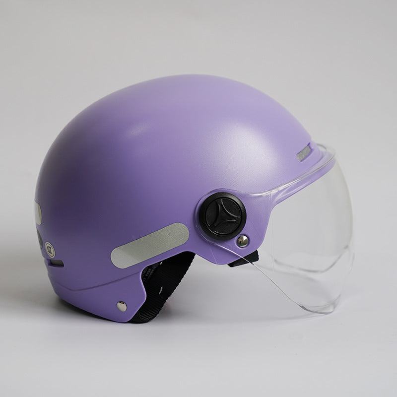 Ultimate Open Face Helmet With UV Protection For All Season Riders
