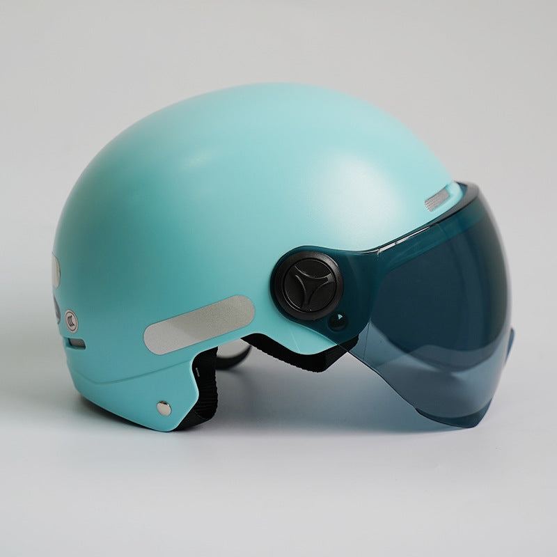 Ultimate Open Face Helmet With UV Protection For All Season Riders