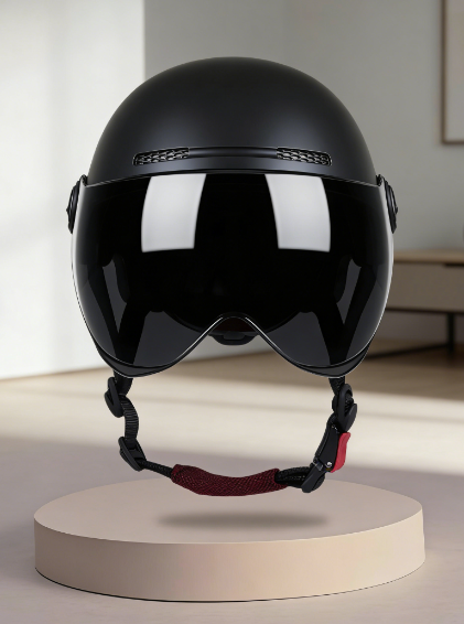 Ultimate Open Face Helmet With UV Protection For All Season Riders