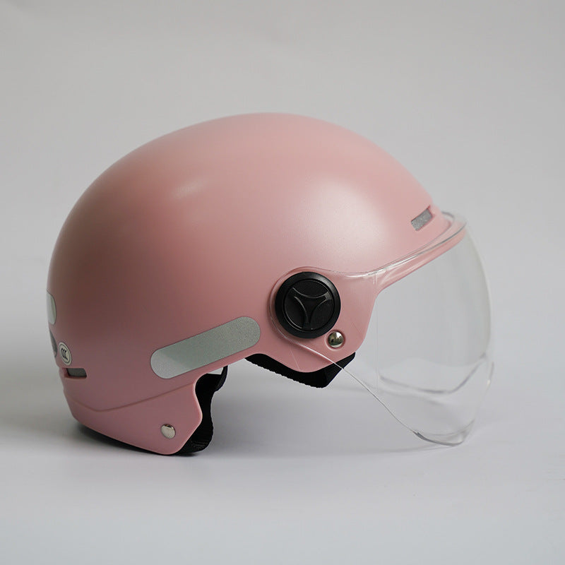 Ultimate Open Face Helmet With UV Protection For All Season Riders