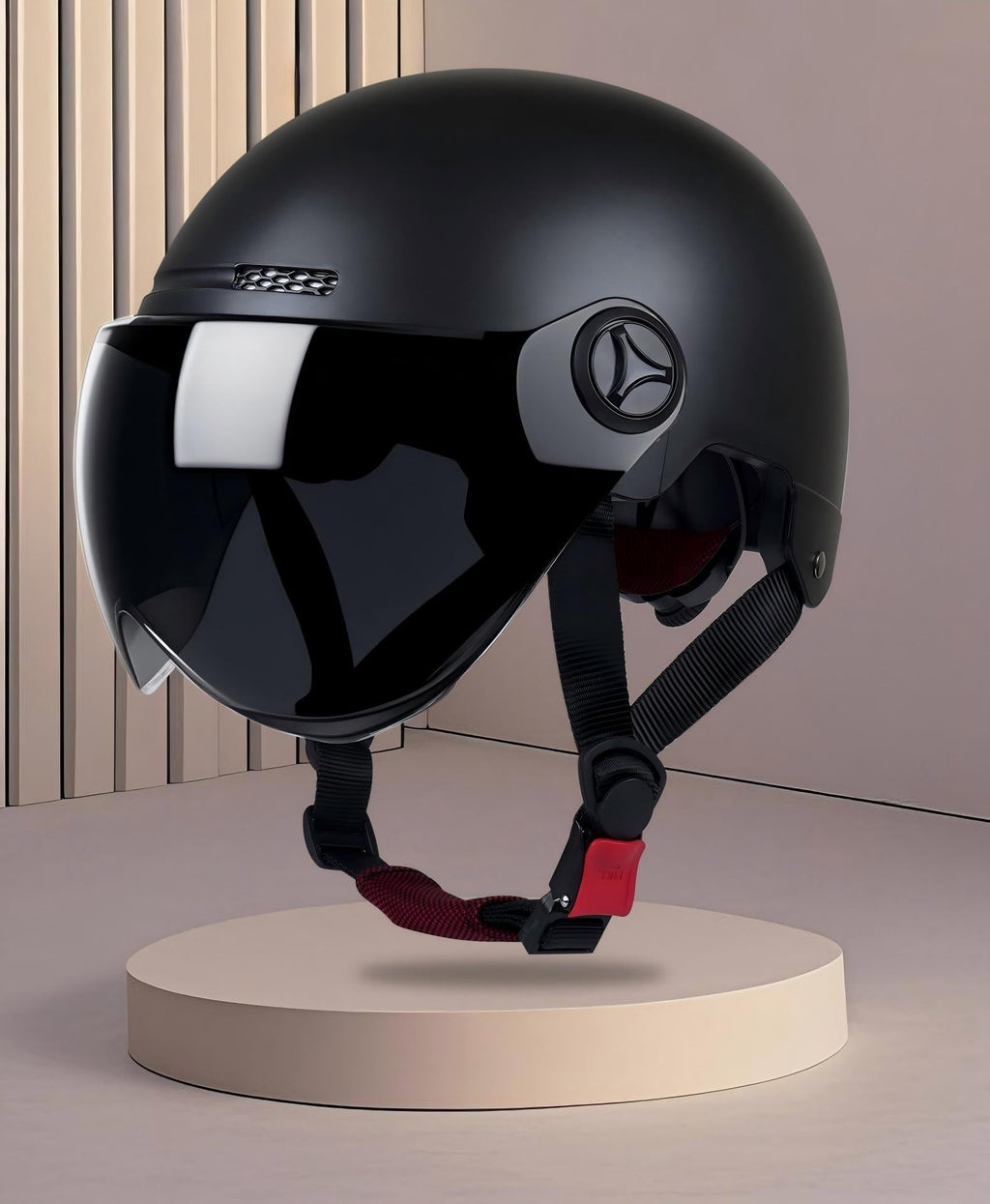 Ultimate Open Face Helmet With UV Protection For All Season Riders