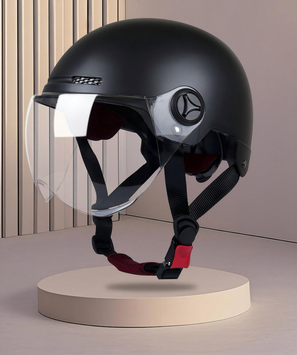 Ultimate Open Face Helmet With UV Protection For All Season Riders