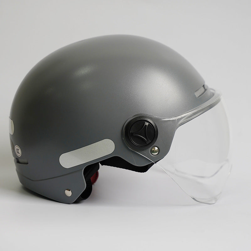 Ultimate Open Face Helmet With UV Protection For All Season Riders