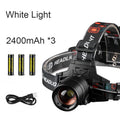 Ultimate Outdoor Headlamp Rechargeable And Waterproof Zoomable Beam For Camping And Hiking