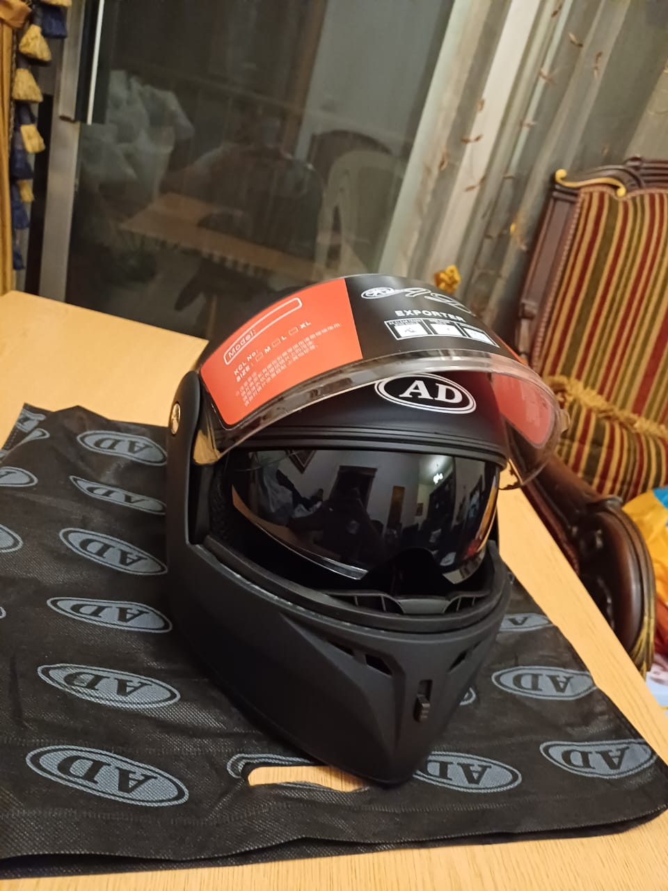 Ultimate Riding Gear Full Face Helmet With Durable Impact Shell For Safe Journeys