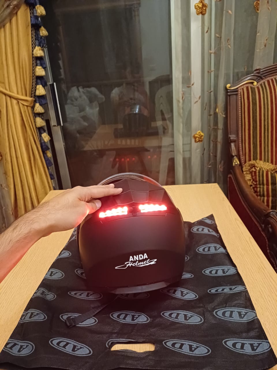 Ultimate Riding Gear Full Face Helmet With Durable Impact Shell For Safe Journeys