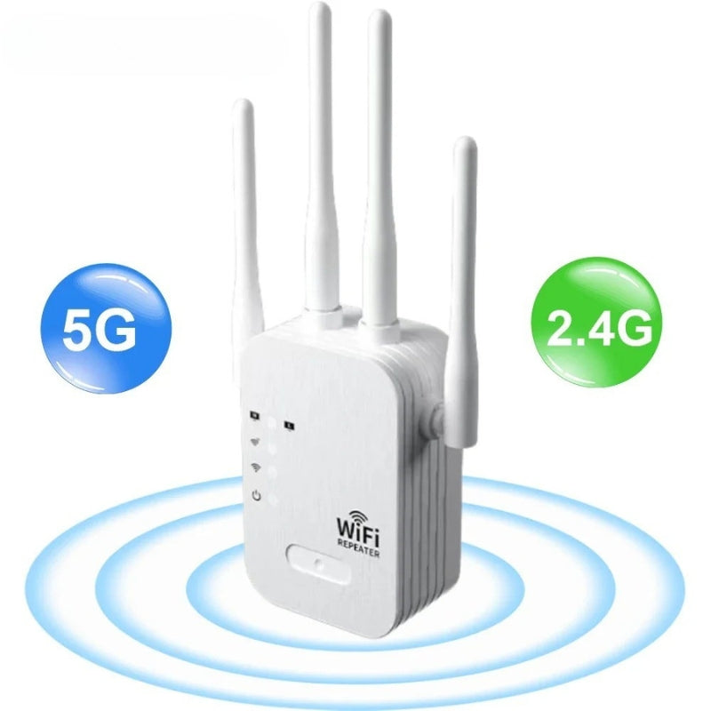 Ultimate WiFi Range Booster For Outdoor Use With Dual Band Repeater