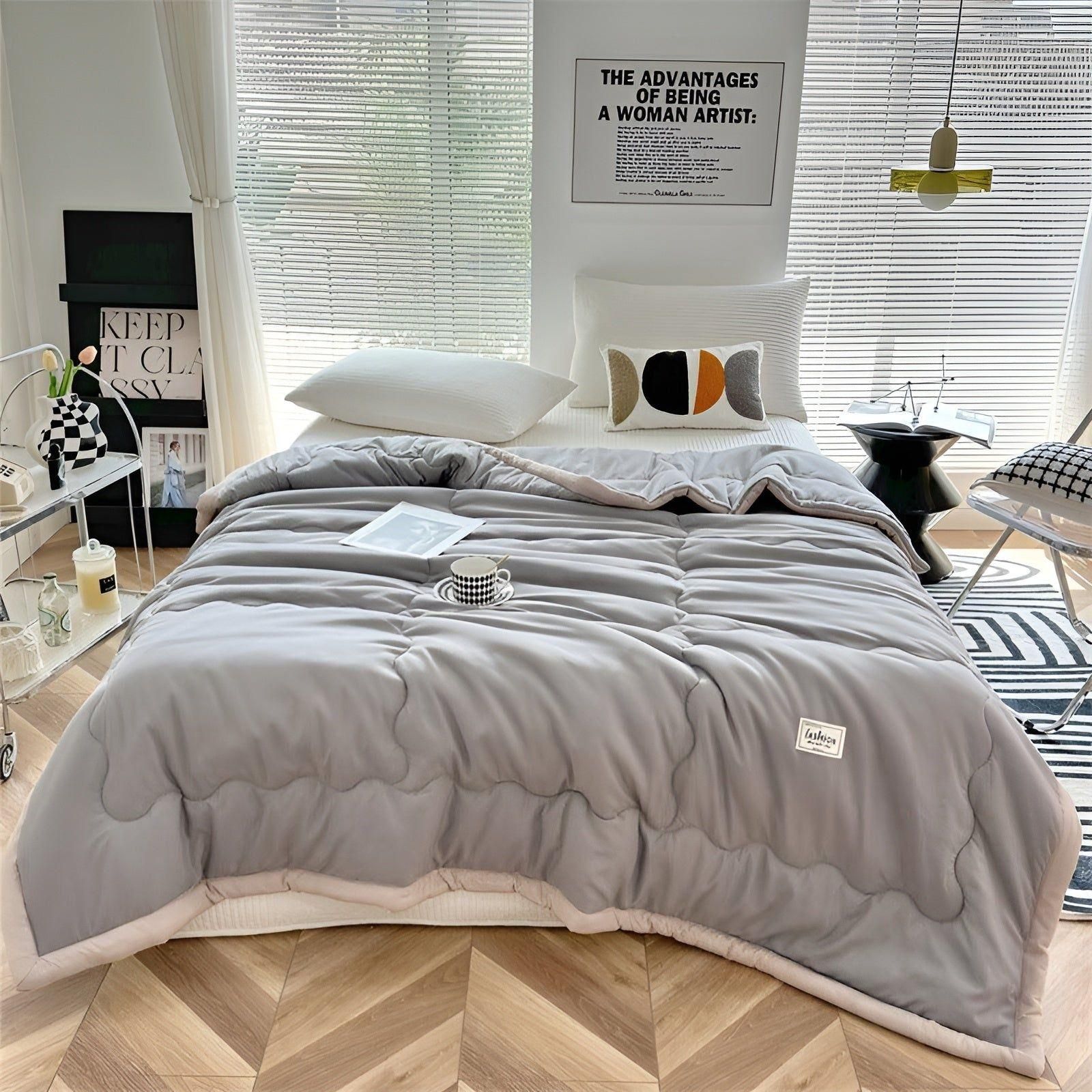 Featherlight Breathable Duvet For Breezy Summer Sleep
