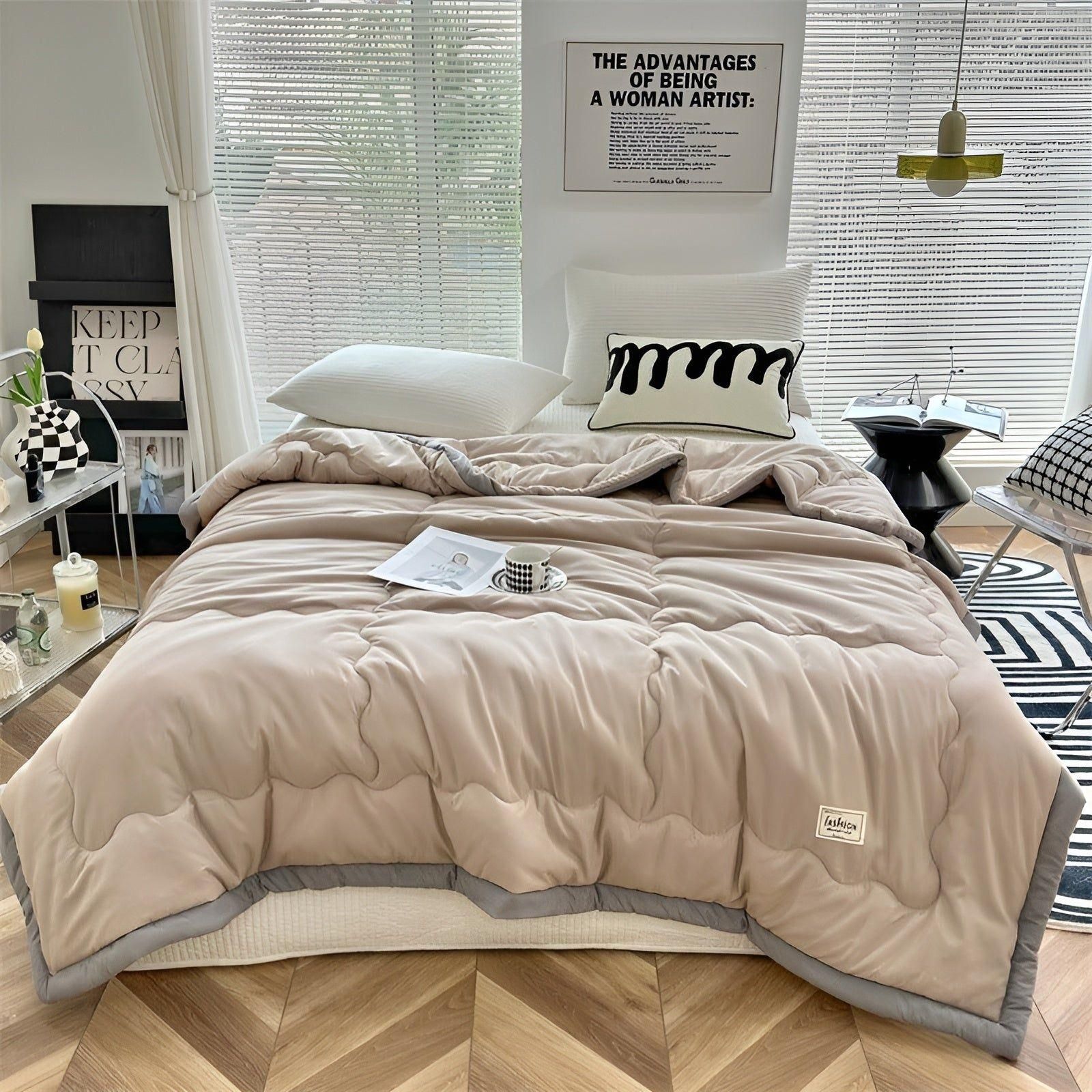 Featherlight Breathable Duvet For Breezy Summer Sleep