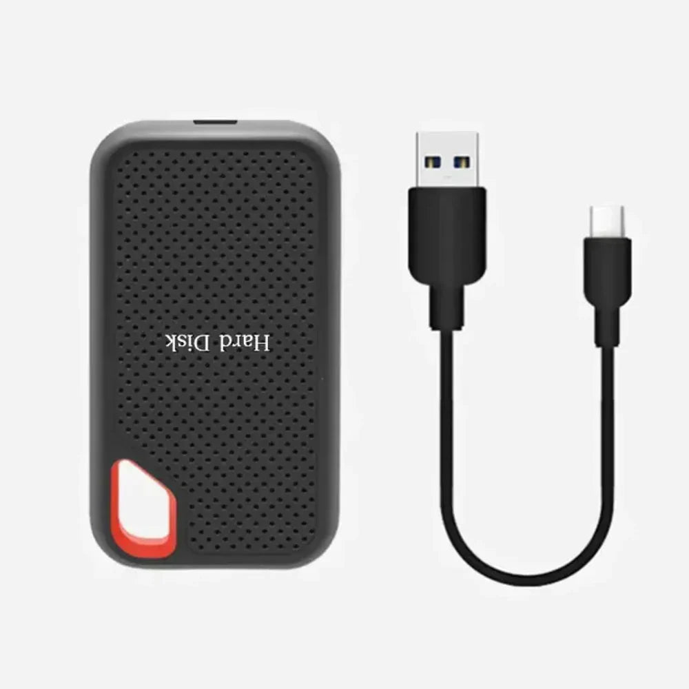 Fast External SSD With Shock-Resistant Design For Secure Storage