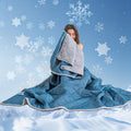 Ultra-Soft Cooling Blanket for Warm Nights Lightweight Breathable Comfort