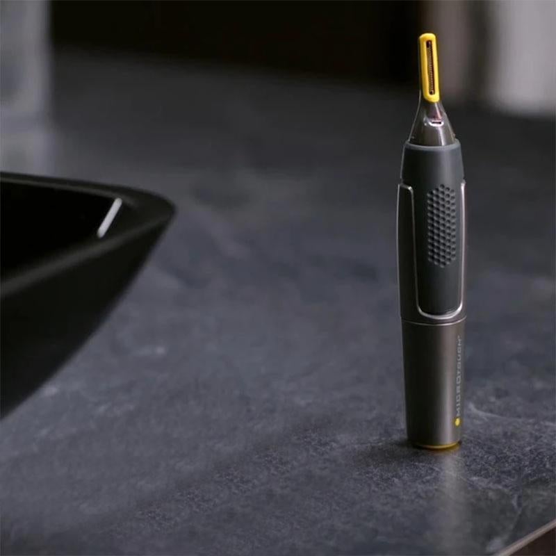 Slim Precision Trimmer With Titanium Blades For Beard, Nose, And Eyebrows