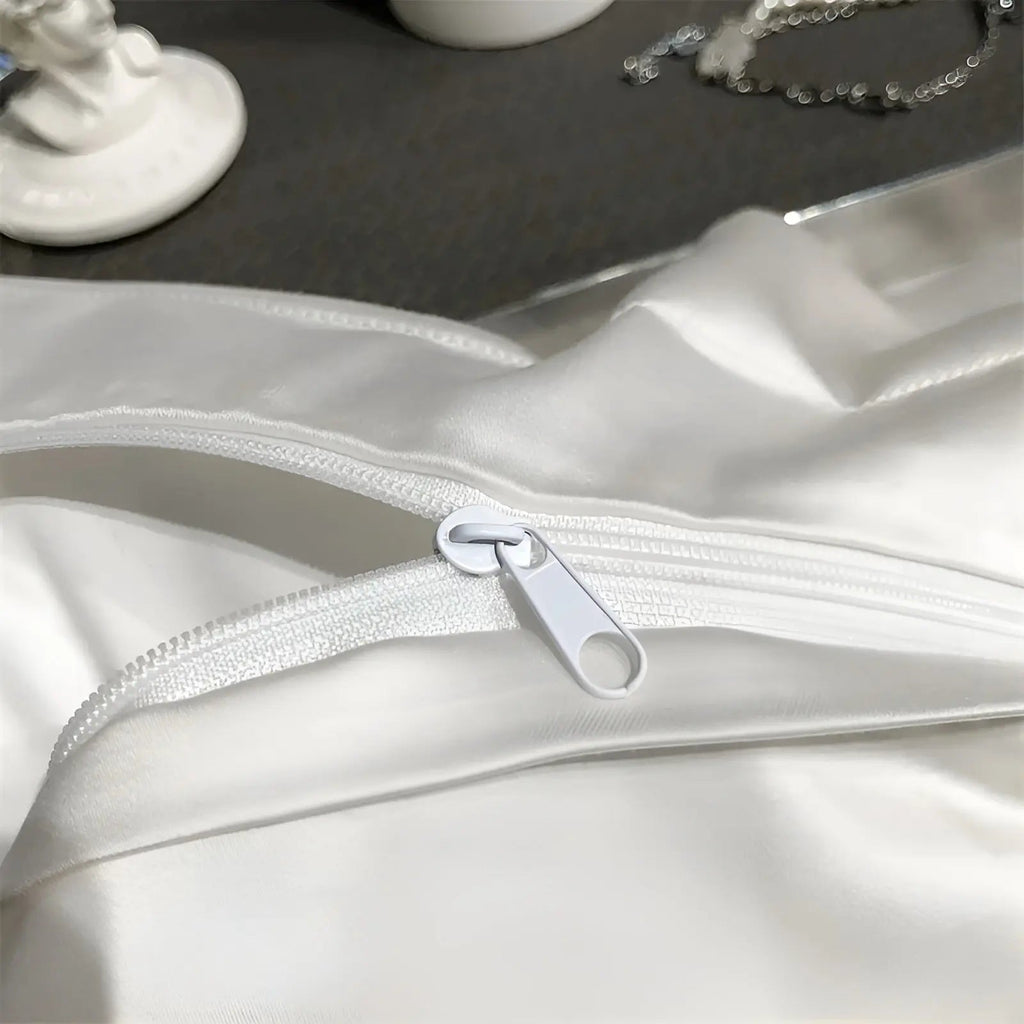 UltraCool Bedding Bamboo Set With Soft Silky Texture For Year Round Comfort