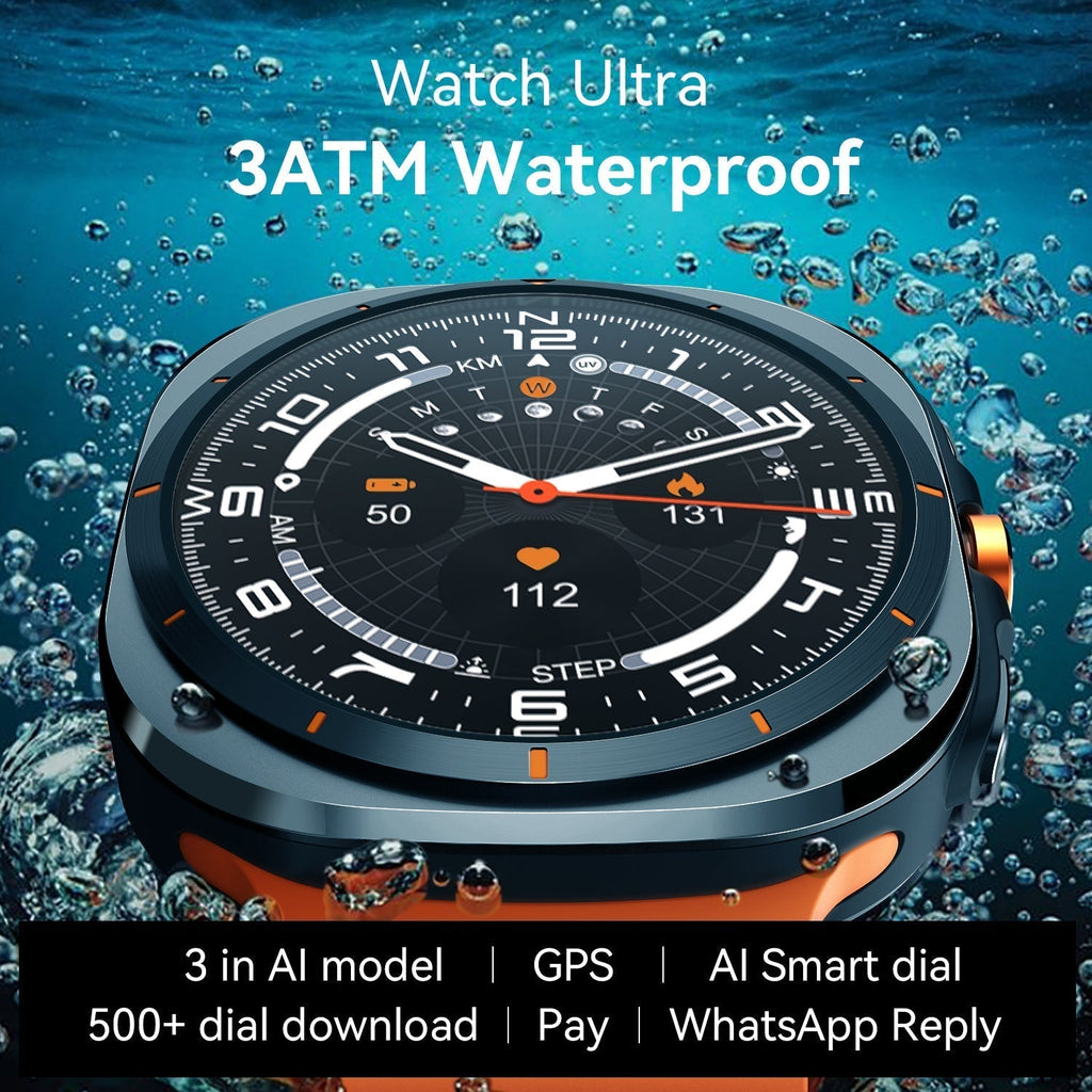 Ultra 7 Pro GPS Smartwatch With AI Features And Bluetooth Calling Health Tracker