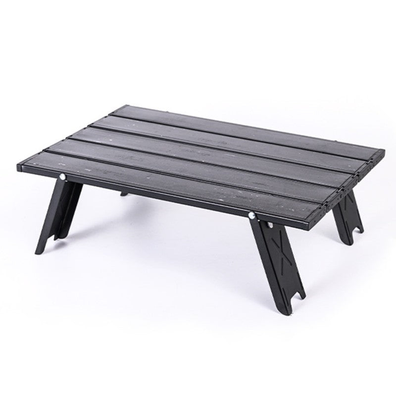 Ultralight Beach Table Foldable Aluminum With Waterproof Surface For Camping And Picnics
